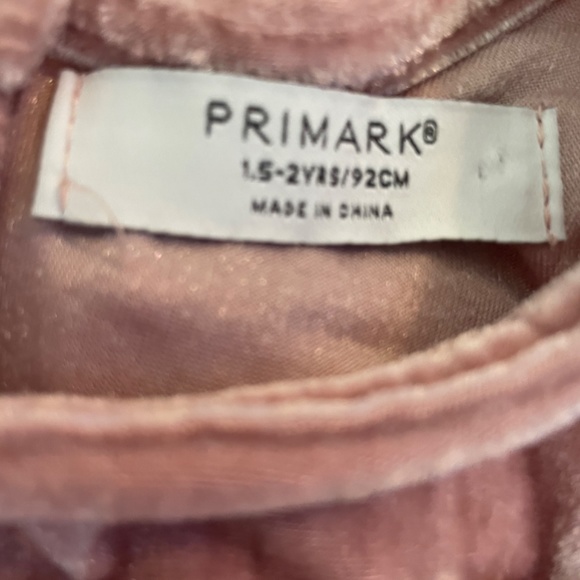 Toddler Velvet Jumpsuit - Picture 2 of 3